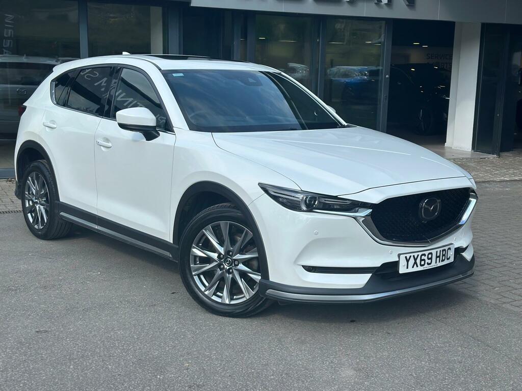 Mazda CX-5 2.2 Skyactiv-d Gt Sport Nav 4Wd Euro 6 Ss White