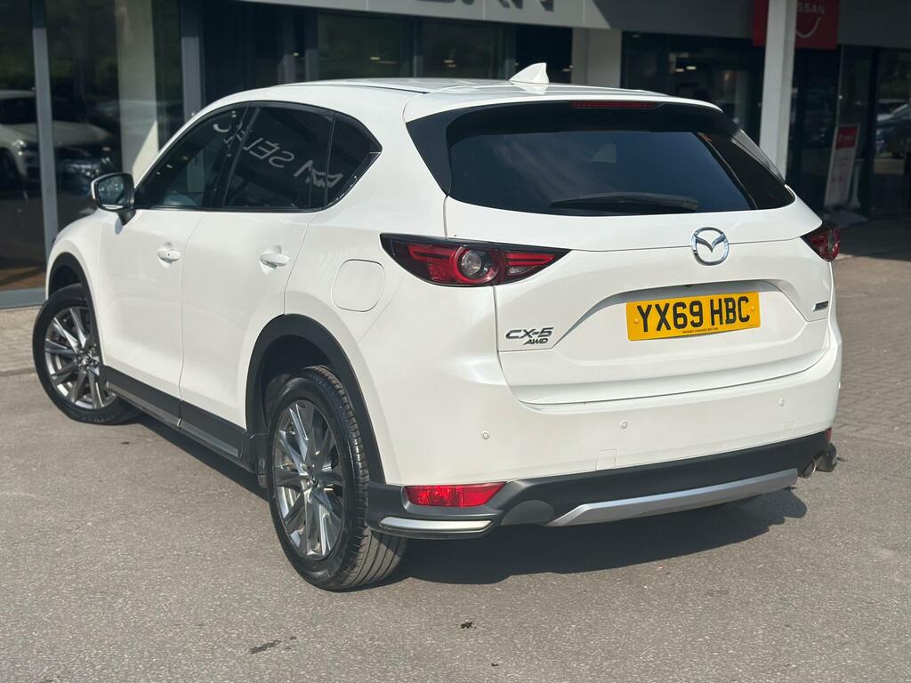 Mazda CX-5 2.2 Skyactiv-d Gt Sport Nav 4Wd Euro 6 Ss YX69HBC White #4