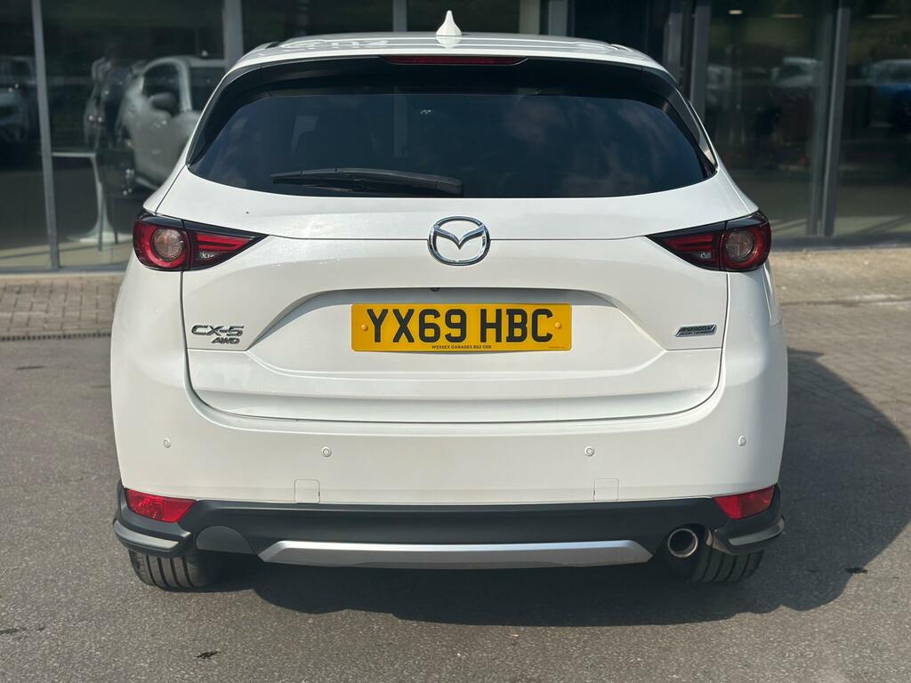Mazda CX-5 2.2 Skyactiv-d Gt Sport Nav 4Wd Euro 6 Ss YX69HBC White #6