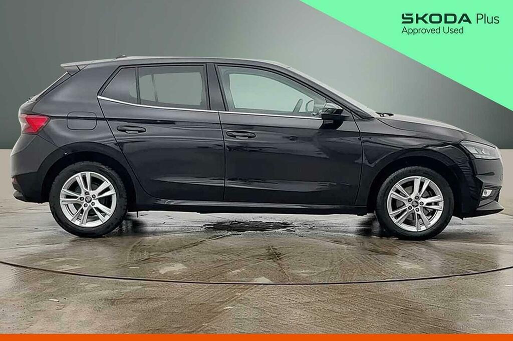 Skoda Fabia 1.0 Tsi 116 Se L Edition Dsg KT25DBV Black #4