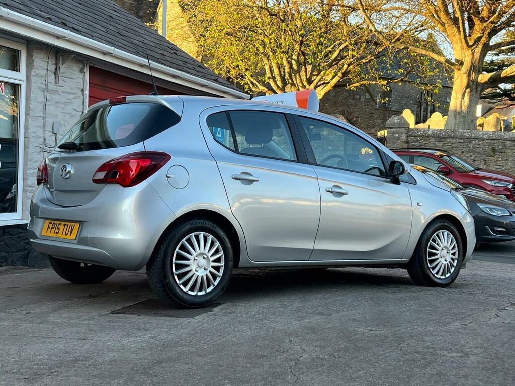 Vauxhall Corsa Hatchback 1.4I Ecotec Design Euro 6 201515 FP15TUV Silver #3