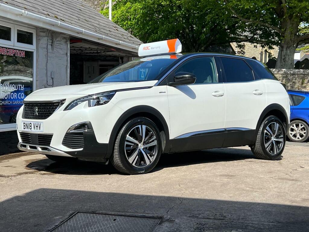 Peugeot 3008 Suv 1.6 Bluehdi Gt Line Euro 6 Ss 201818 BN18VHV White #2