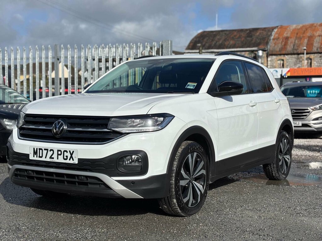 Volkswagen T-Cross 1.0 T-cross Black Edition Tsi MD72PGX White #3
