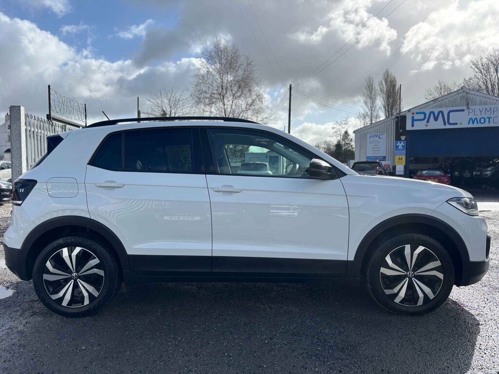 Volkswagen T-Cross 1.0 T-cross Black Edition Tsi MD72PGX White #4