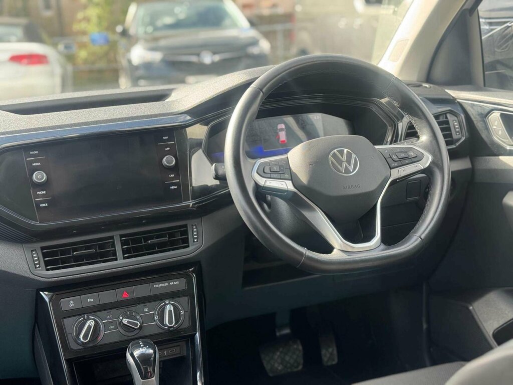Volkswagen T-Cross 1.0 T-cross Black Edition Tsi MD72PGX White #5