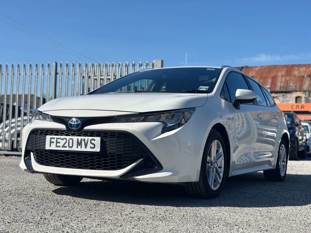 Toyota Corolla 1.8 Corolla Icon Hev Cvt FE20MVS White #3