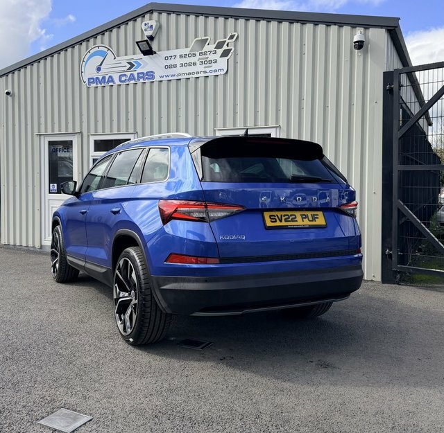 Skoda Kodiaq 1.5 Tsi Act Se SV22PUF Blue #4