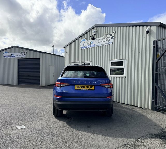 Skoda Kodiaq 1.5 Tsi Act Se SV22PUF Blue #5
