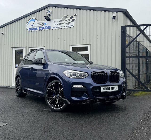BMW X3 2.0 20D M Sport Blue