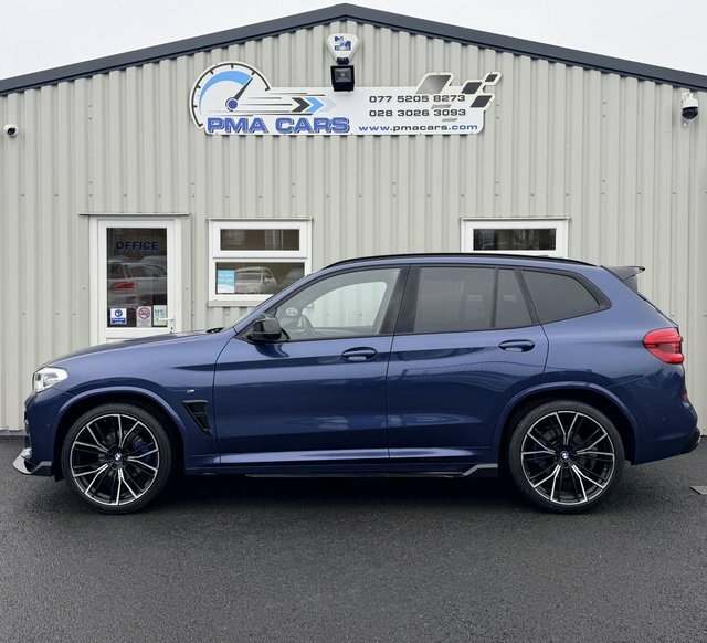 BMW X3 2.0 20D M Sport YB68SFU Blue #5