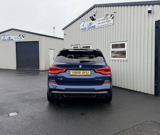 BMW X3 2.0 20D M Sport YB68SFU Blue #4