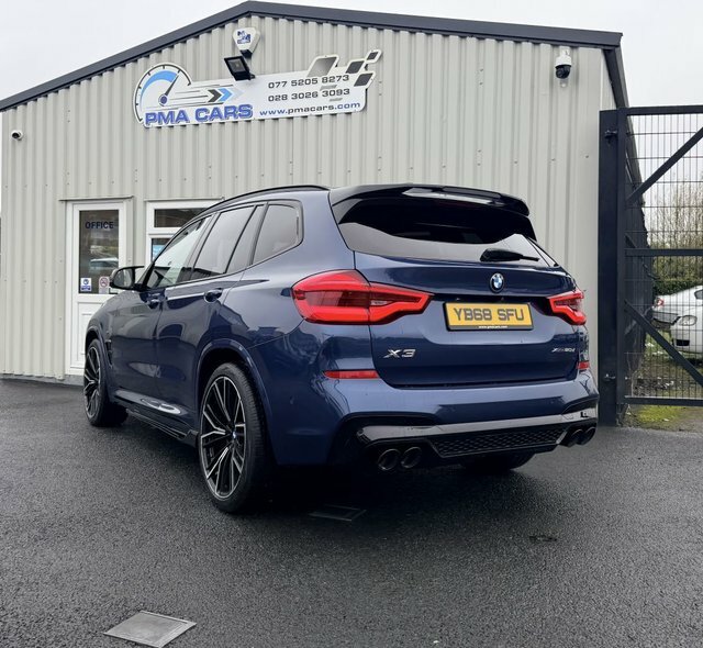 BMW X3 2.0 20D M Sport YB68SFU Blue #3