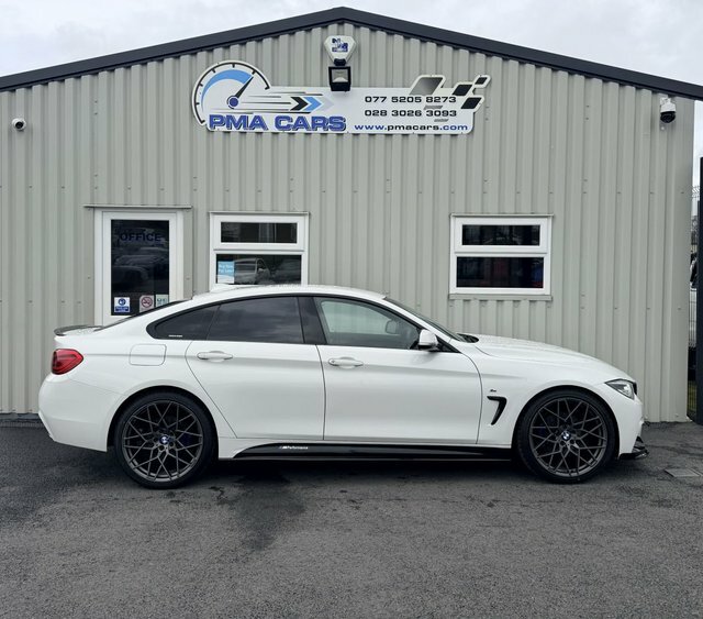 BMW 4 Series Gran Coupe 2.0 420D M Sport White