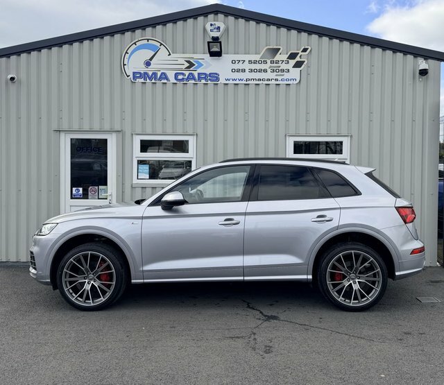 Audi Q5 2.0 Tdi S Line FT18TKF Silver #5