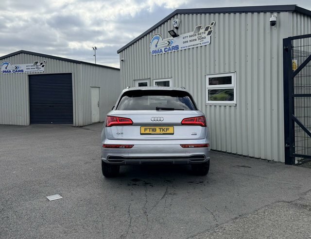 Audi Q5 2.0 Tdi S Line FT18TKF Silver #4