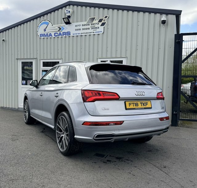 Audi Q5 2.0 Tdi S Line FT18TKF Silver #3