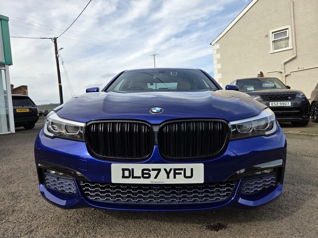 BMW 7 Series 3.0 730D M Sport Xdrive Euro 6 Ss Blue #2