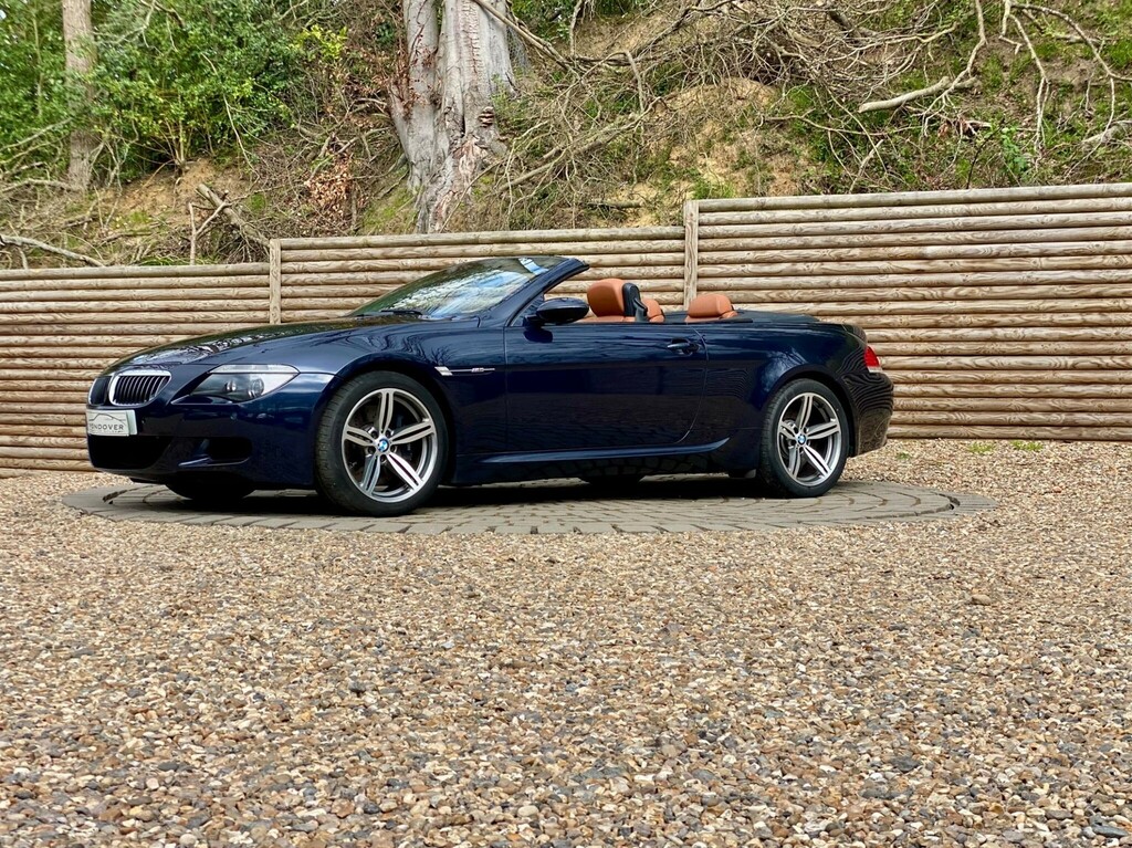 BMW M6 Convertible Blue #4