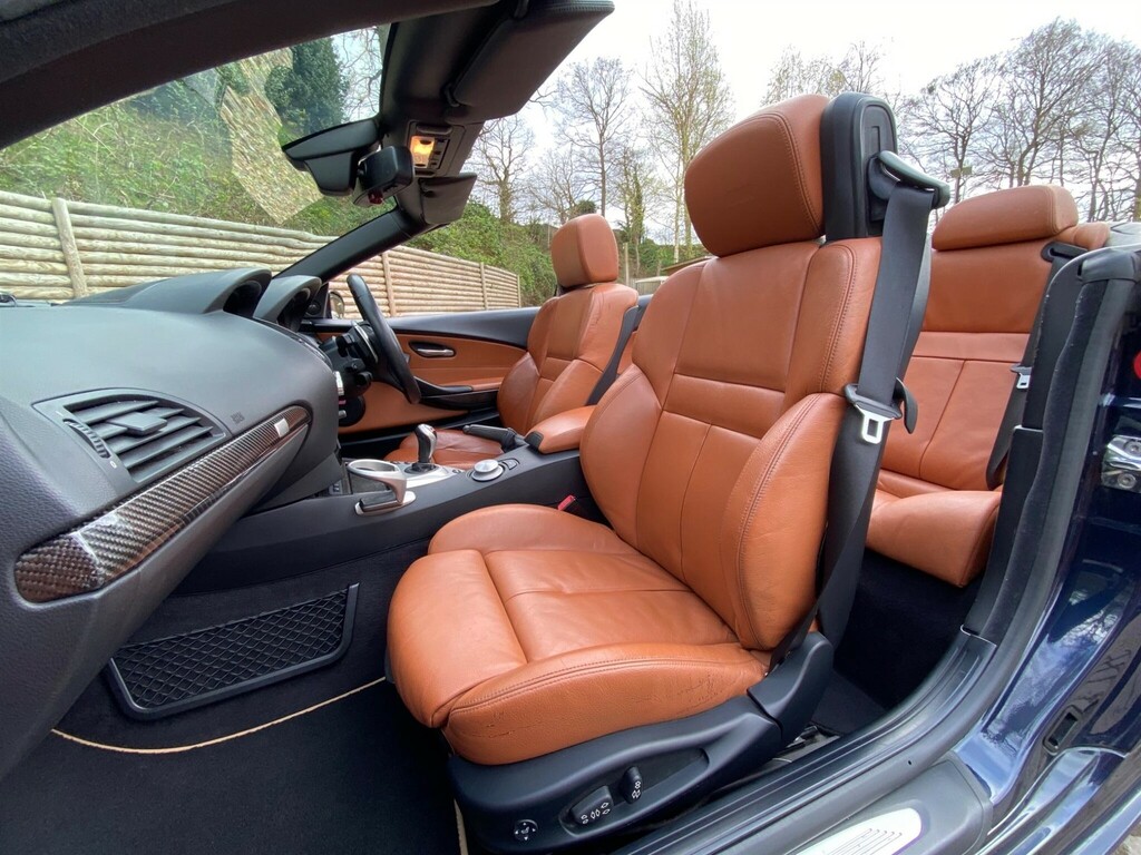 BMW M6 Convertible Blue #3