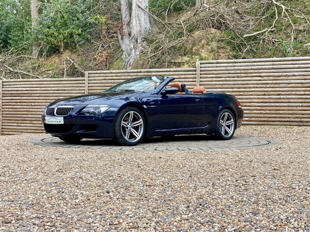 BMW M6 Convertible Blue