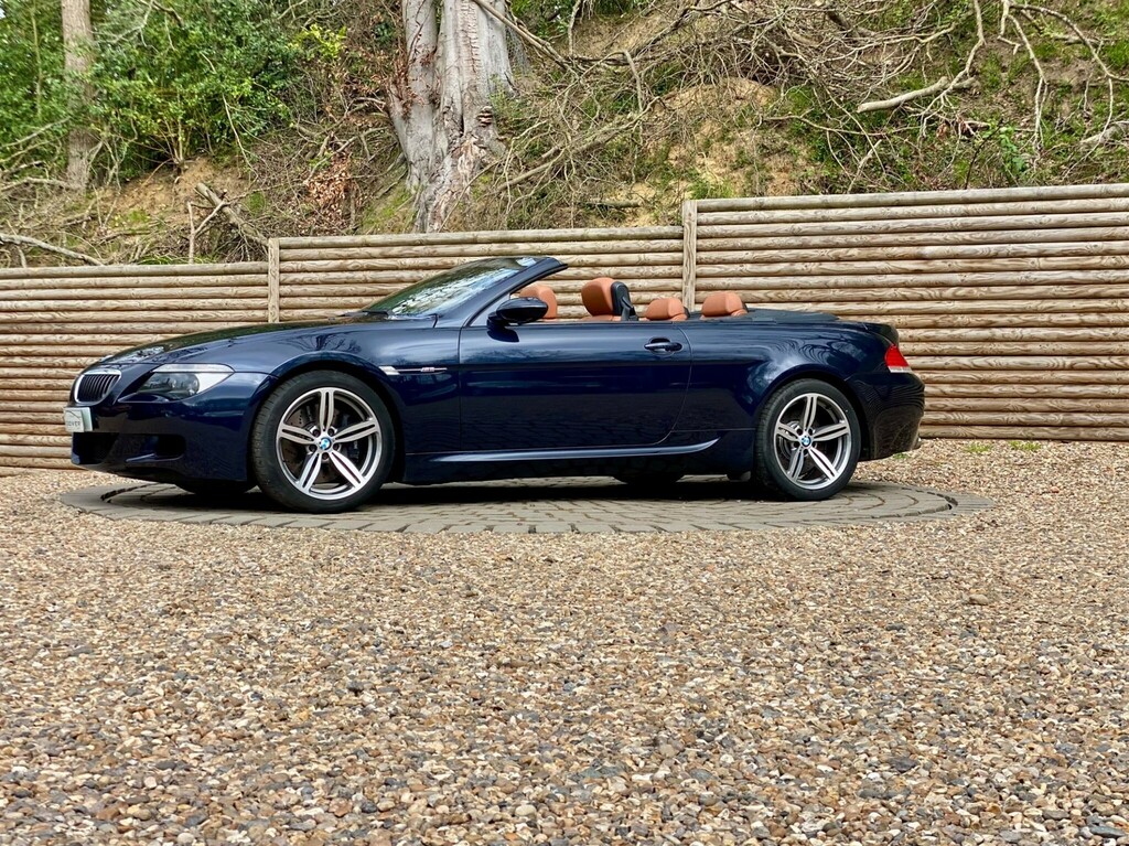 BMW M6 Convertible Blue #6