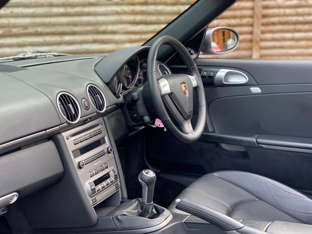 Porsche Boxster Convertible Grey