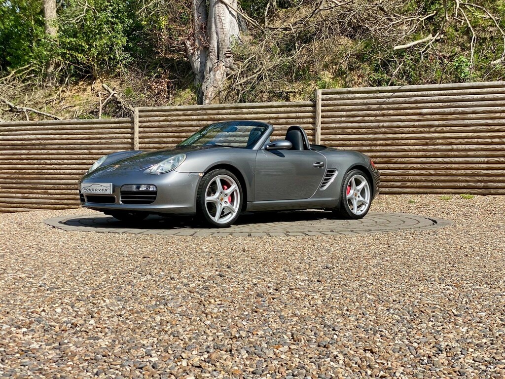Porsche Boxster Convertible Grey