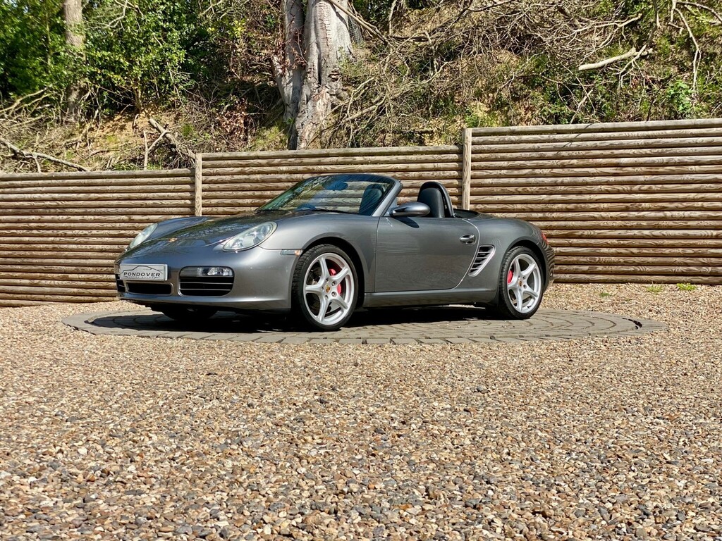 Porsche Boxster Convertible Grey #4