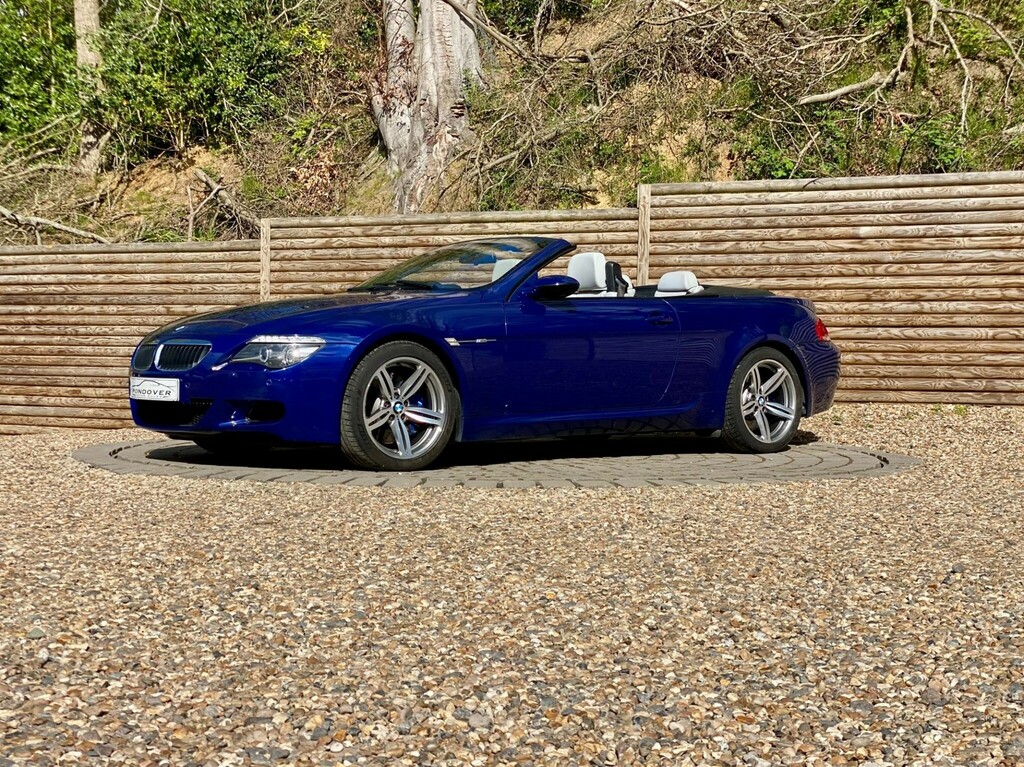 BMW M6 Convertible Blue #4