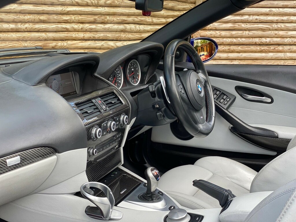 BMW M6 Convertible Blue #2
