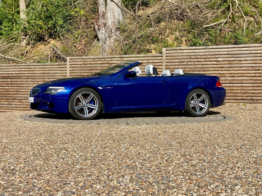BMW M6 Convertible Blue #6