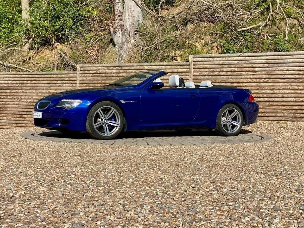 BMW M6 Convertible Blue #5