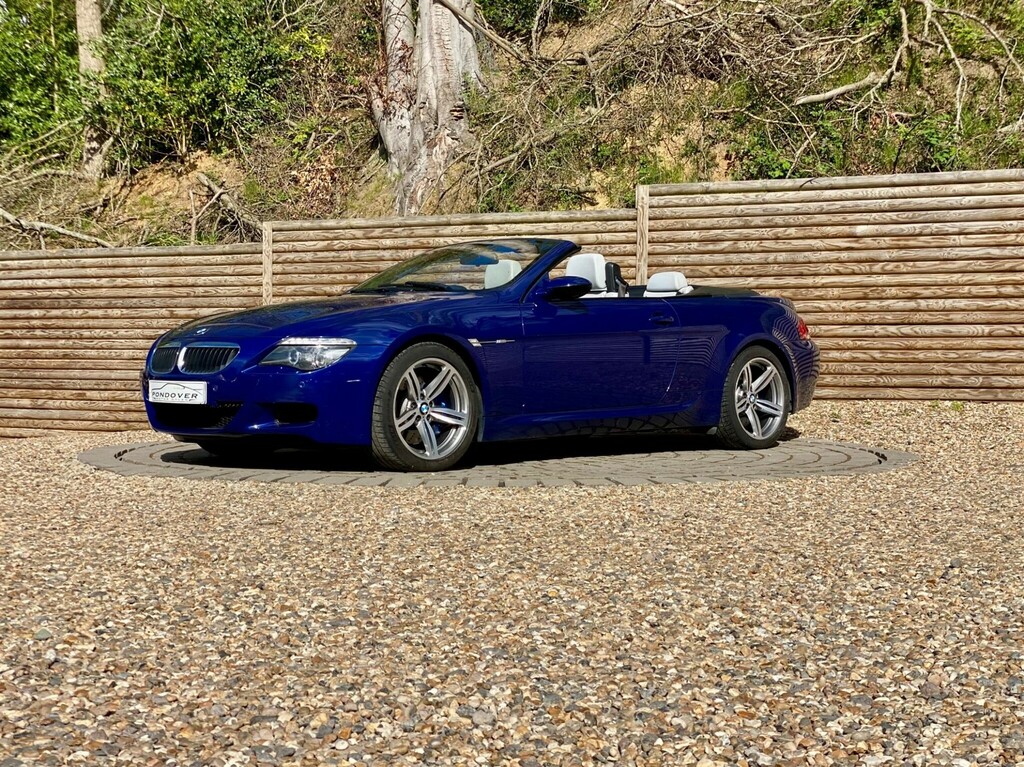 BMW M6 Convertible Blue