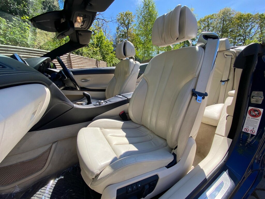 BMW 6 Series Convertible Blue #3
