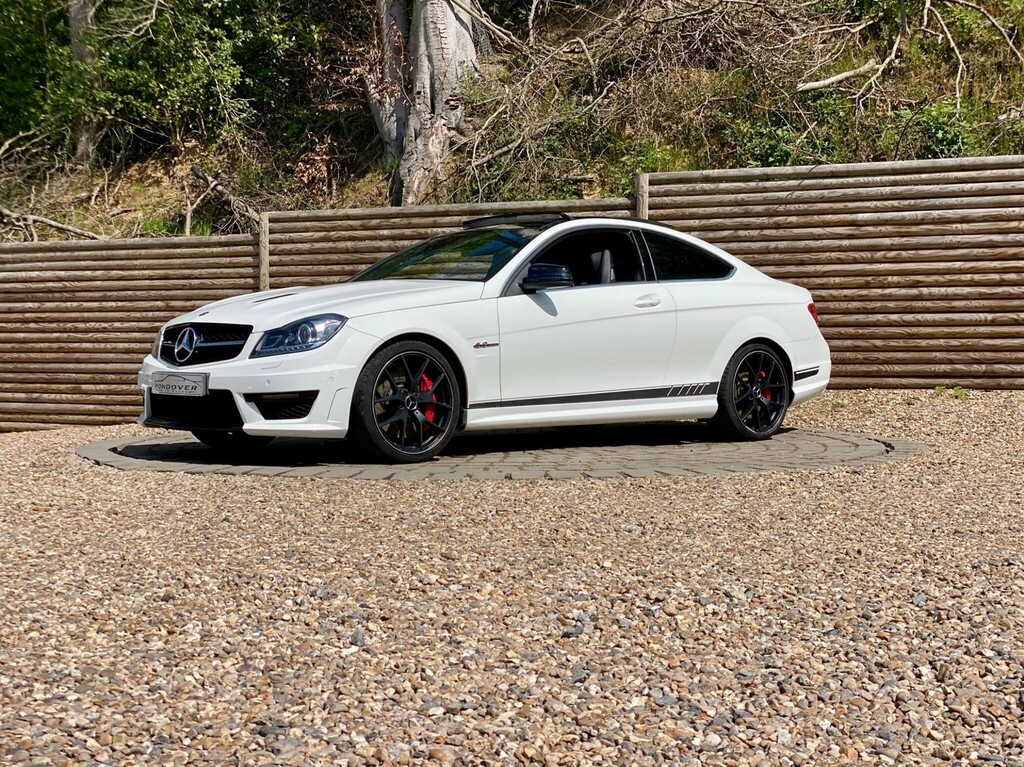 Mercedes-Benz C Class Coupe White