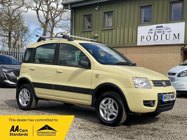 Fiat Panda 1.2 4X4 4X4 Yellow