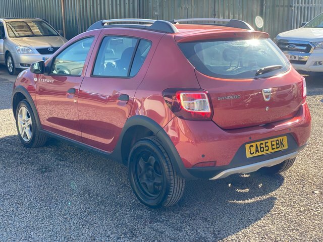 Dacia Sandero Stepway 0.9 Tce Laureate Euro 6 S S Red #3