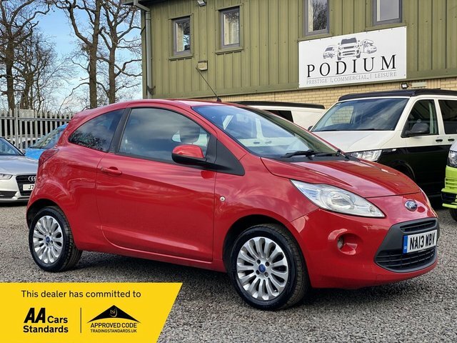 Ford KA 1.2 Zetec Euro 5 S S Red