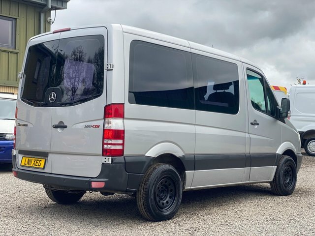 Mercedes-Benz Sprinter Rr Bedautomaticfridgesinkhob LN11XEG Silver #2