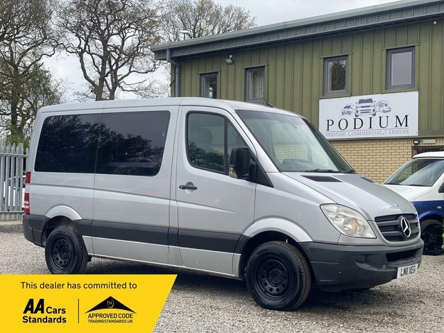 Mercedes-Benz Sprinter Rr Bedautomaticfridgesinkhob Silver