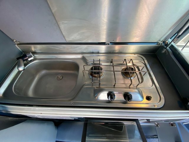 Mercedes-Benz Vito 109 2.1 Westfalia Popup-swivel-sink-hob-rr-oven Black #5