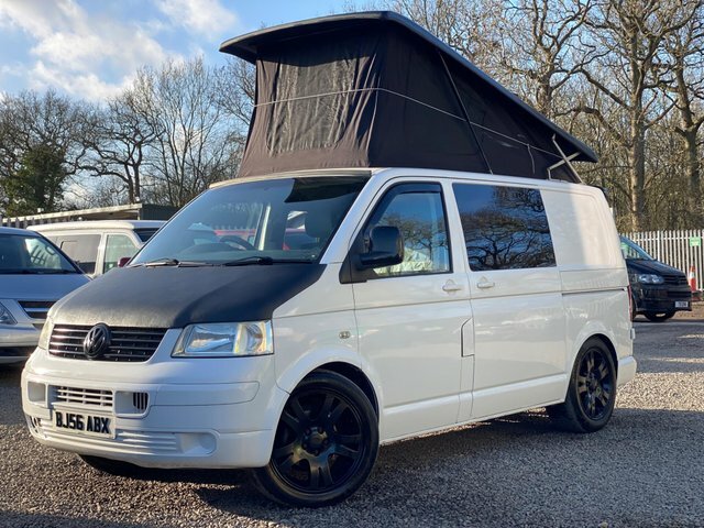Volkswagen Transporter T28 1.9 With Kitchen-sink-towbar-rr-popup Roof White