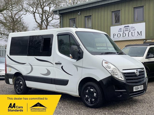 Vauxhall Movano 2.3 Cdti With Solarrrhobsinkcamheater White