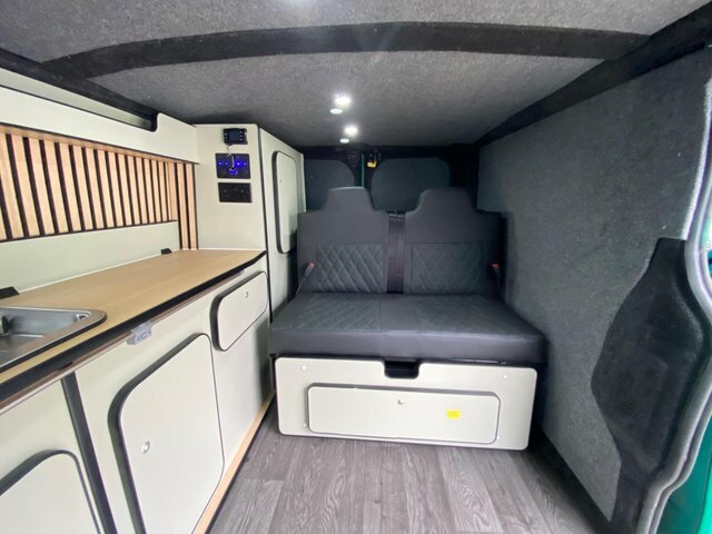 Vauxhall Vivaro 1.6 Cdti Lwb Kitchensinksolarhobrockrollulez BK17OMG Green #3