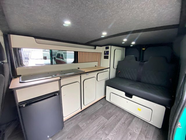 Vauxhall Vivaro 1.6 Cdti Lwb Kitchensinksolarhobrockrollulez BK17OMG Green #2