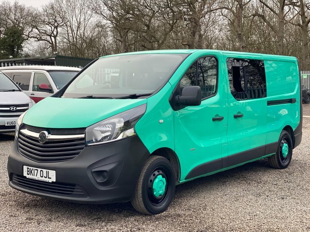 Vauxhall Vivaro 1.6 Cdti Lwb Kitchensinksolarhobrockrollulez BK17OJL Green #4