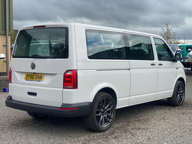 Volkswagen Transporter Shuttle 2.0 Tdi Bluemotion Tech S Fwd Lwb Euro 6 S S White #3