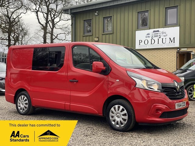 Renault Trafic 1.6 Cdti Kitchensinksolarhobrockroll Red