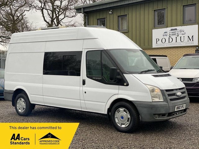 Ford Transit Custom Solarsinkhobfixed Bed WN10VPJ White