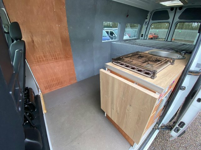Renault Master 2.3 Camper Double Bedovenskylightstove HY15SNF White #2